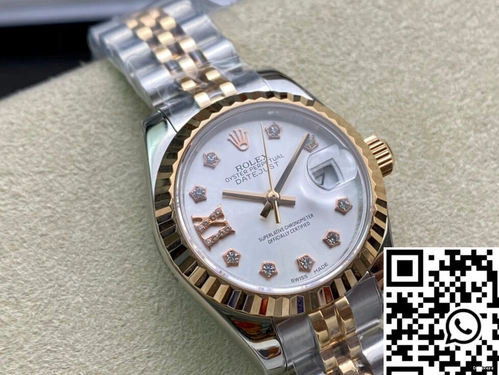 Factory Dial BP 28MM Datejust M279173-0003 Rolex Diamond 0225